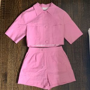 Beautiful pink Zara set, great for work